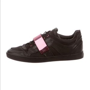Dior Black & Pink Sneakers